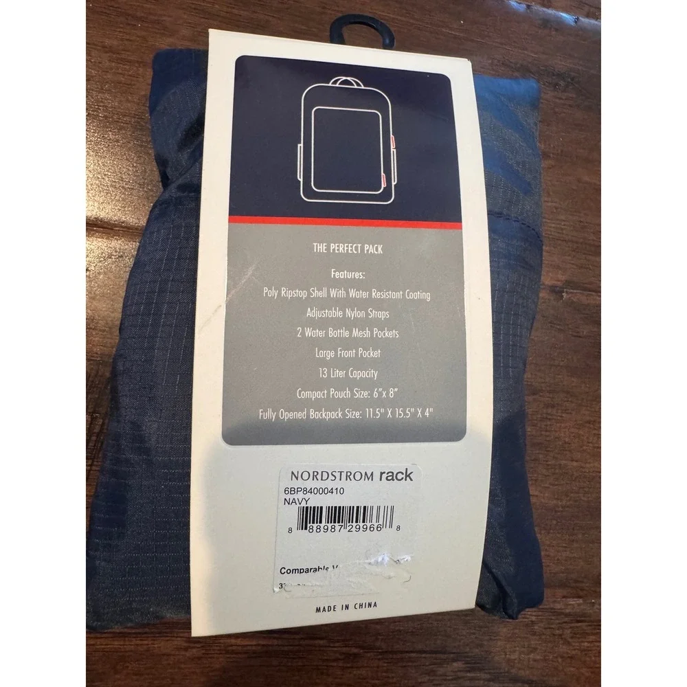 Bespoke Packable Foldable Backpack Lightweight Travel Daypack Water Resistant